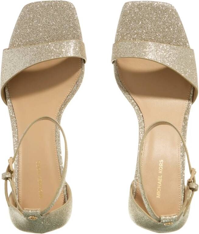 Michael Kors Sandalen met hak Jaida Heeled Sandal in goud