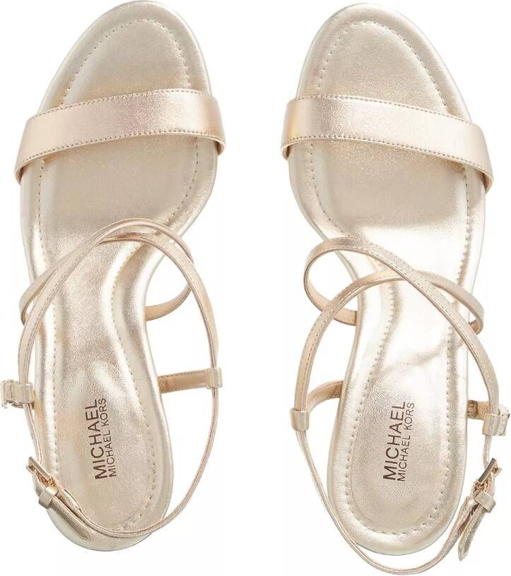 Michael Kors Sandalen Veronica Heeled Sandal in goud