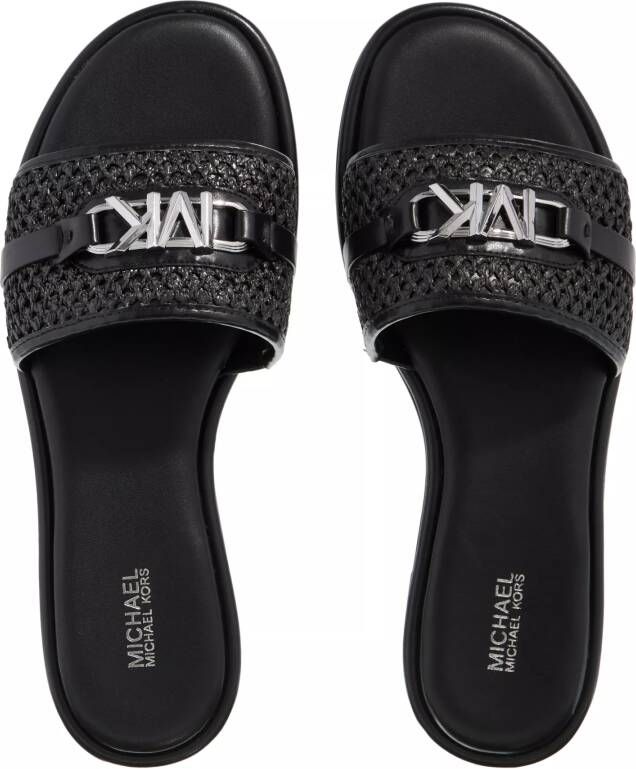 Michael Kors Slippers Ember Slide in zwart