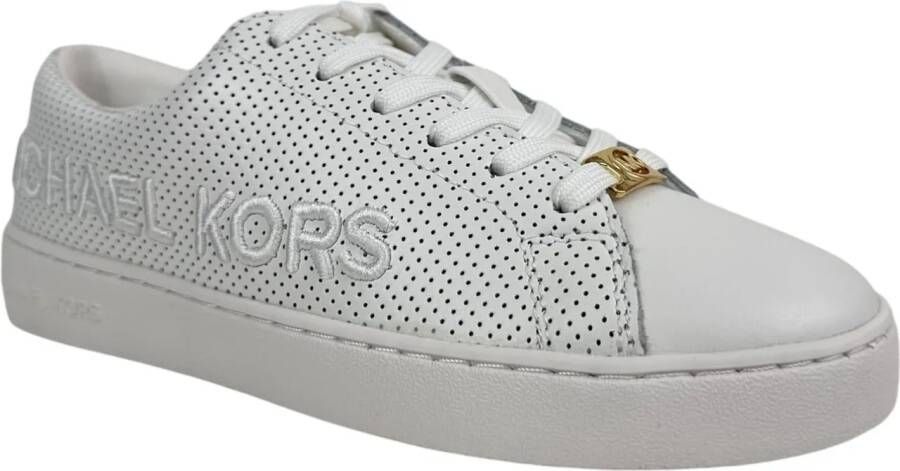 Michael Kors Sneakers Dames Sneakers Wit 43R5KEFS1L 085 Kea in wit