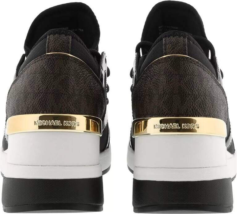 Michael Kors Sneakers Liv Trainer in zwart