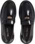 Miu Loafers Pennyloafer Plateau in zwart - Thumbnail 3