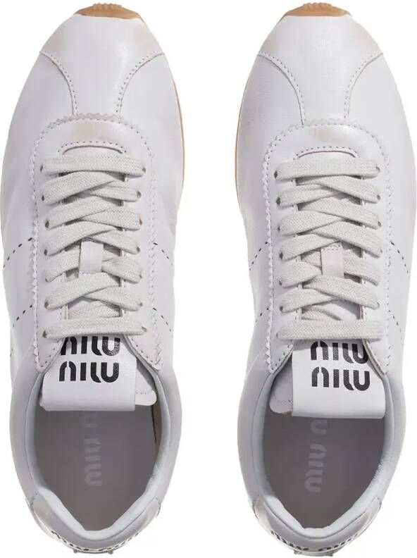 Miu Low-Top Sneakers Bleached Sneakers in wit