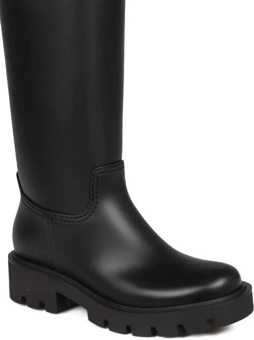 Moncler Boots Kickstream High Boot in zwart