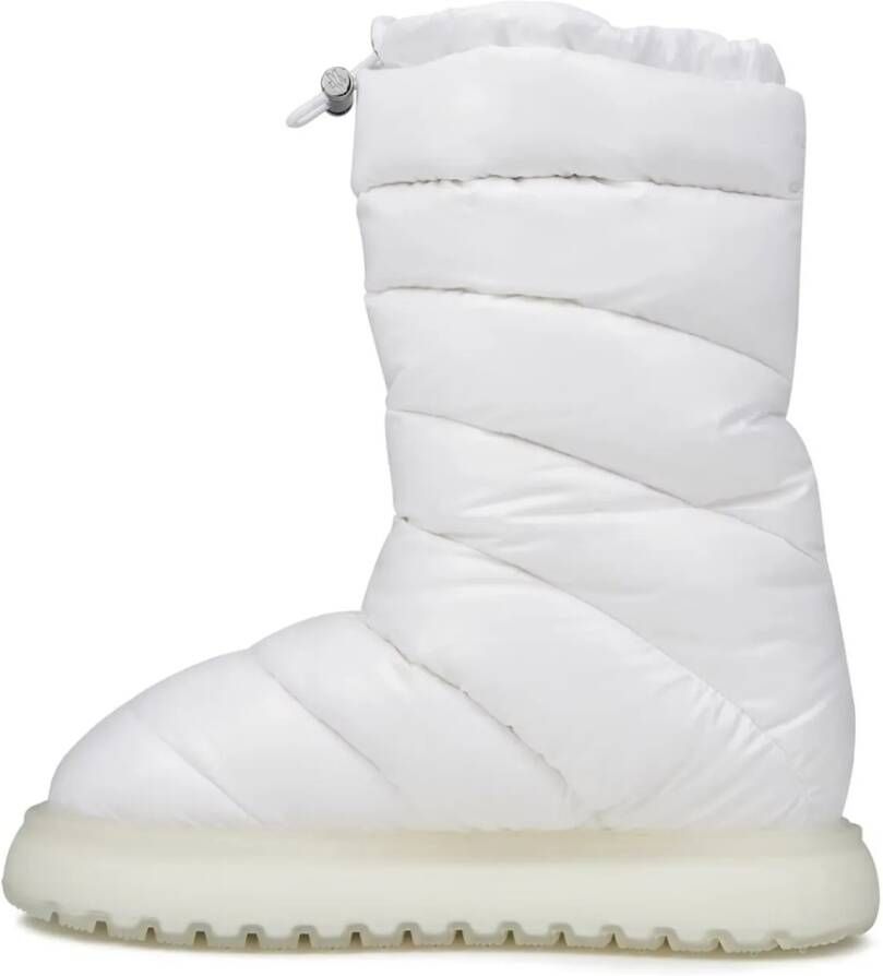 Moncler Low-Top Sneakers Gaia Pocket Mid Padded Snow Boots in wit