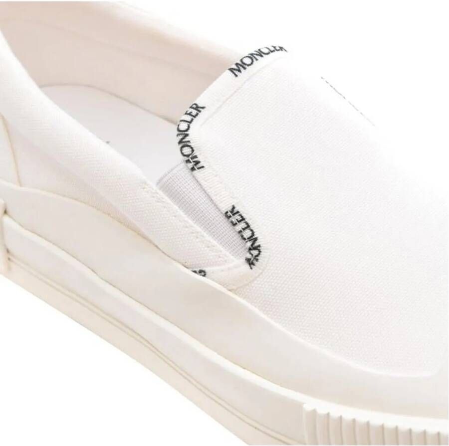 Moncler Low-Top Sneakers Shoes White in wit