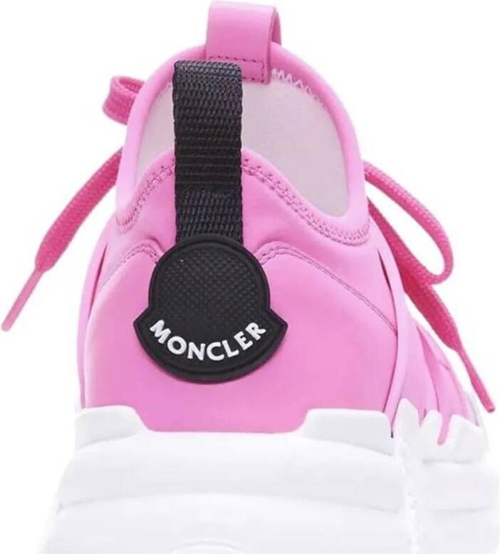 Moncler Low-Top Sneakers Sneaker Pink in poeder roze