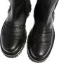 Moschino Boots & laarzen Hearted Brogue Sporty in zwart - Thumbnail 9