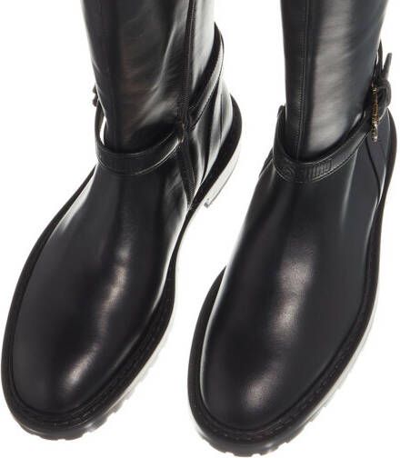 Moschino Boots & laarzen Sca.Nod.Cuoioroccia30 Vitello in zwart