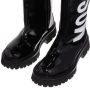 Moschino Boots & laarzen Stivaled Brick Patent in zwart - Thumbnail 6