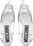 Moschino Espadrilles Ballerina in zilver - Thumbnail 3