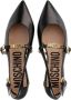 Moschino Espadrilles Mini Lettering in zwart - Thumbnail 3