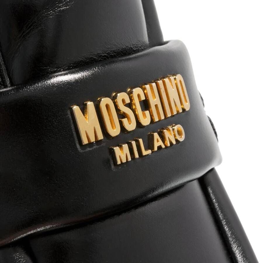 Moschino Loafers Plate in zwart