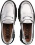 Moschino Loafers Snap Button in zilver - Thumbnail 3