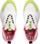 Moschino Wit Gele Sporty Mix Sneakers Multicolor Dames - Thumbnail 8