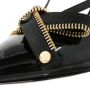 Moschino Pumps & high heels Bow Zip in zwart - Thumbnail 2