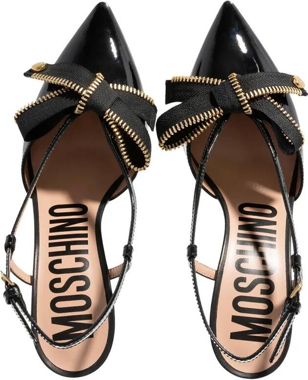 Moschino Pumps & high heels Bow Zip in zwart