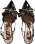 Moschino Pumps & high heels Bow Zip in zwart - Thumbnail 3