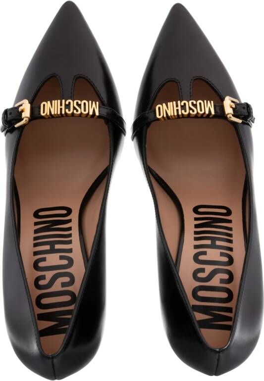 Moschino Pumps & high heels Mini Lettering in zwart