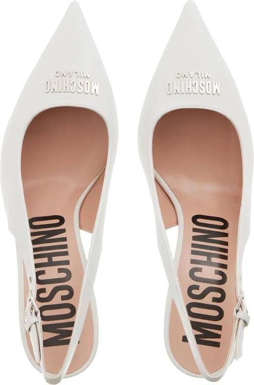 Moschino Pumps & high heels Plate in wit