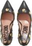 Moschino Pumps & high heels Snap Button in zwart - Thumbnail 3