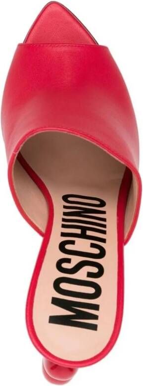 Moschino Slippers & Mules Sandals Red in rood