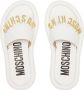 Moschino Slippers & Mules Sabot D Imbottito30 Vitello in wit - Thumbnail 2