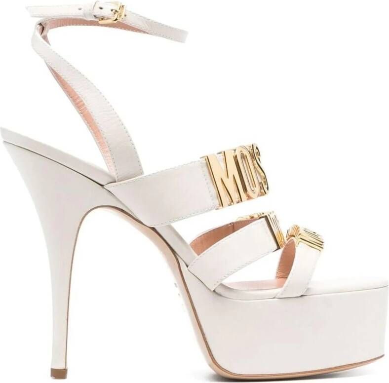 Moschino Slippers & Mules Sandals Beige in beige