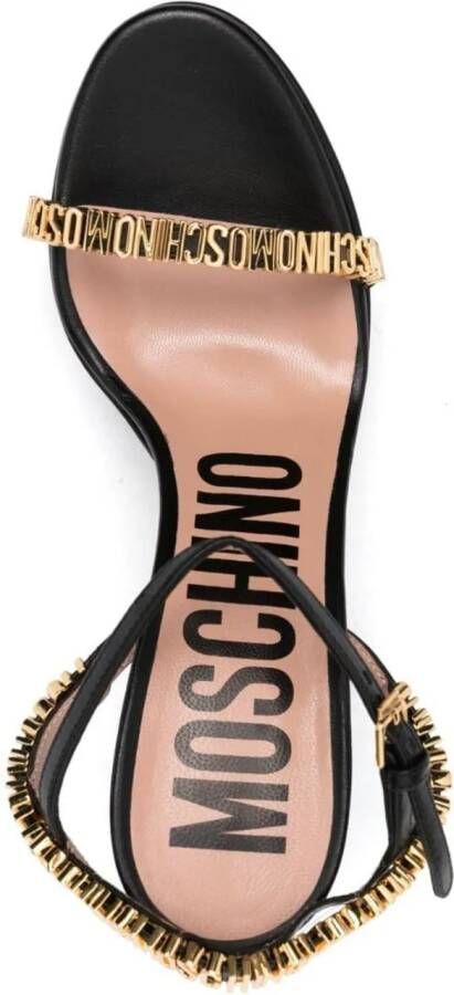 Moschino Slippers & Mules Sandals Black in zwart