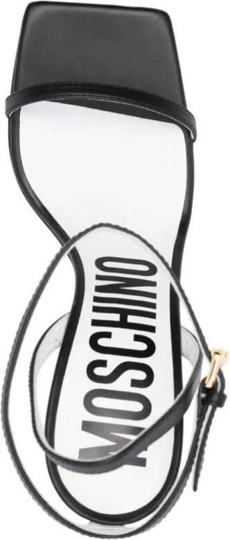 Moschino Slippers & Mules Sandals Black in zwart