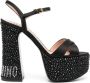 Moschino Slippers & Mules Sandals Black in zwart - Thumbnail 3