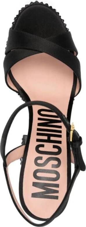 Moschino Slippers & Mules Sandals Black in zwart