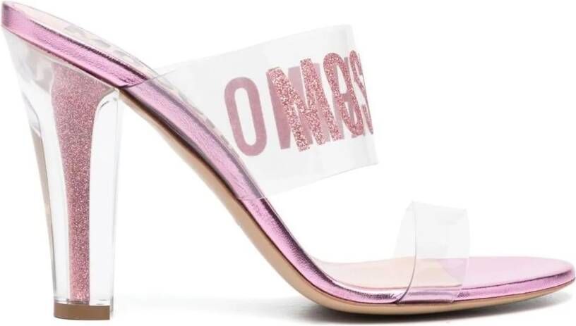 Moschino Slippers & Mules Sandals Pink in poeder roze