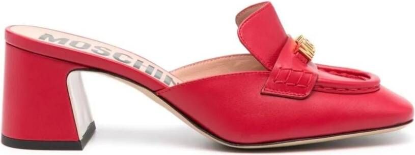 Moschino Slippers & Mules Sandals Red in rood