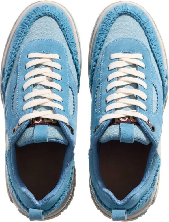 Mou Sneakers RECYLED JONET CANAVAS in blauw