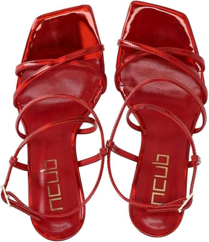 Ncub Sandalen PREWI ROTE SANDALE MIT ABSATZ in rood