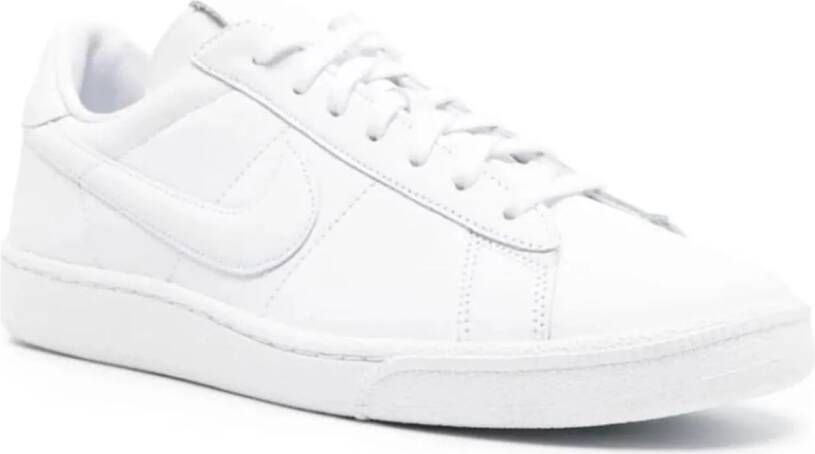 Nike Low-Top Sneakers Comme Des Garçons Black X Tennis Classic Sneakers in wit