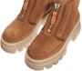 Outdoor FAshion bruin Tinten Gorpcore Flore Rock Fur Enkelboots Enkellaarsjes Dames Camel - Thumbnail 9