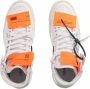 Off White Witte Leren Sneakers met Geperforeerd Detail White Heren - Thumbnail 7