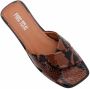 Paris Texas Sandalen Montecarlo Flat Sandals in bruin - Thumbnail 2