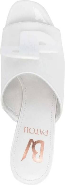 Patou Slippers & Mules Sandals White in wit