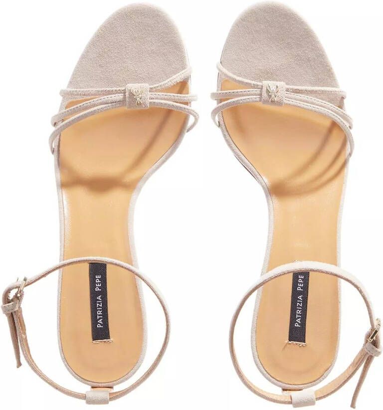 PATRIZIA PEPE Sandalen Sandalo con tacco in beige