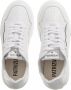 PATRIZIA PEPE Urban Leren Sneakers met Iconisch Logo White Dames - Thumbnail 4