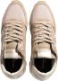 Philippe Model Beige Hardloopschoenen met Metallic Accenten Beige Dames - Thumbnail 18