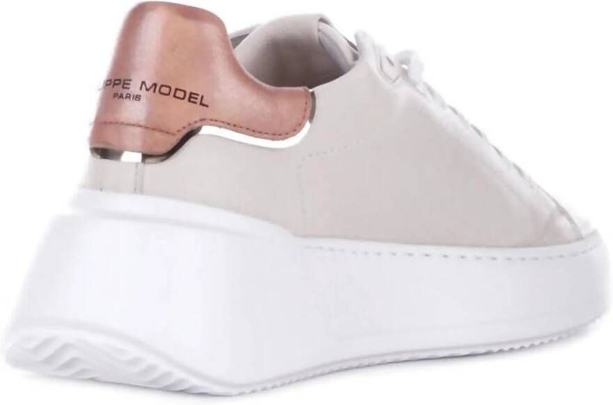 Philippe Model Low-Top Sneakers Pink in poeder roze