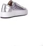 Philippe Model Zilveren Leren Sneakers met Metalen Detail Gray Dames - Thumbnail 21