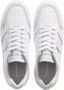 Philippe Model Witte platte schoenen Urban Sneaker Minimalistisch ontwerp White - Thumbnail 112