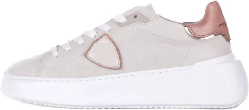 Philippe Model Sneakers Pink in poeder roze