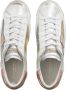 Philippe Model Unieke Lichtblauw Goud Tennisschoenen Multicolor Dames - Thumbnail 4