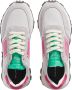 Philippe Model Vintage Running Sneakers Grijs Fuchsia Gray Dames - Thumbnail 3